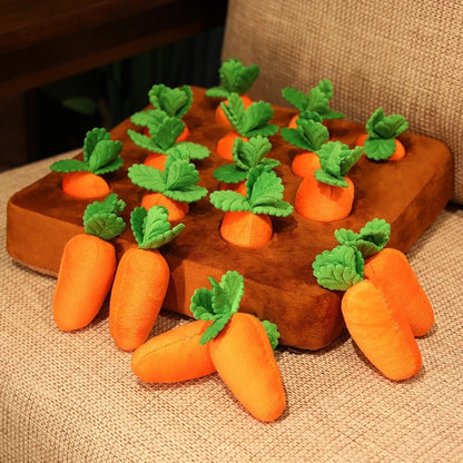 Carrot Patch™ - Dog Toy for Chewing, Digging and Pulling